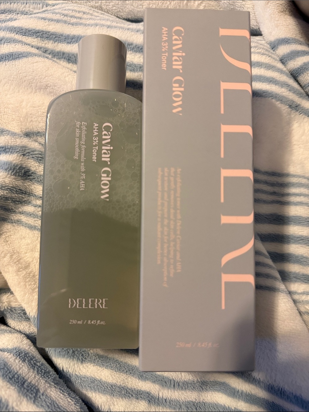 Caviar Glow AHA 3% Toner — Sage Green Refresh